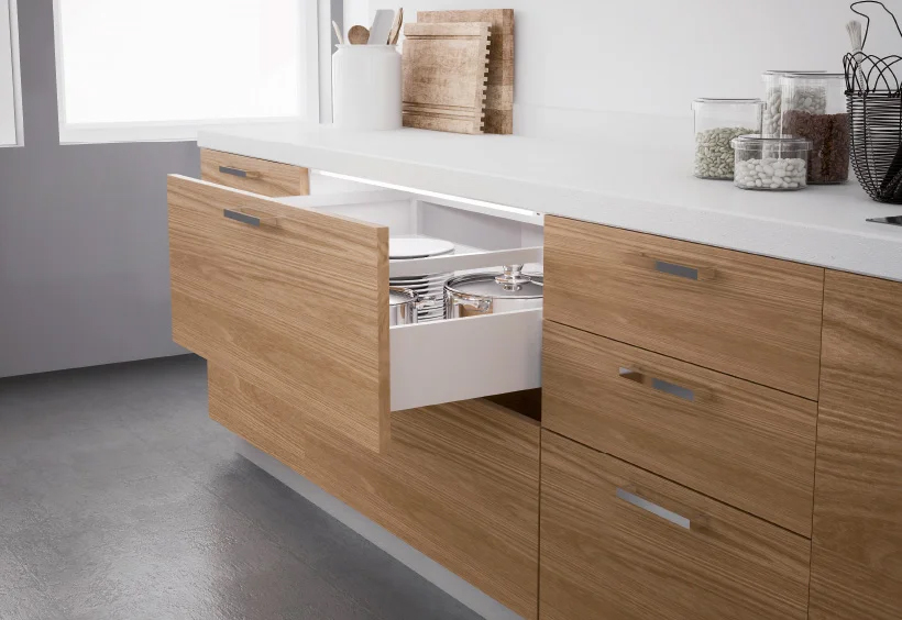 iluminacion cajon cocina LED Hettich