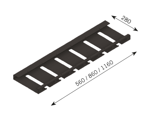 soporte para copas de vino ENJOY fondo 280 mueble alto cocina