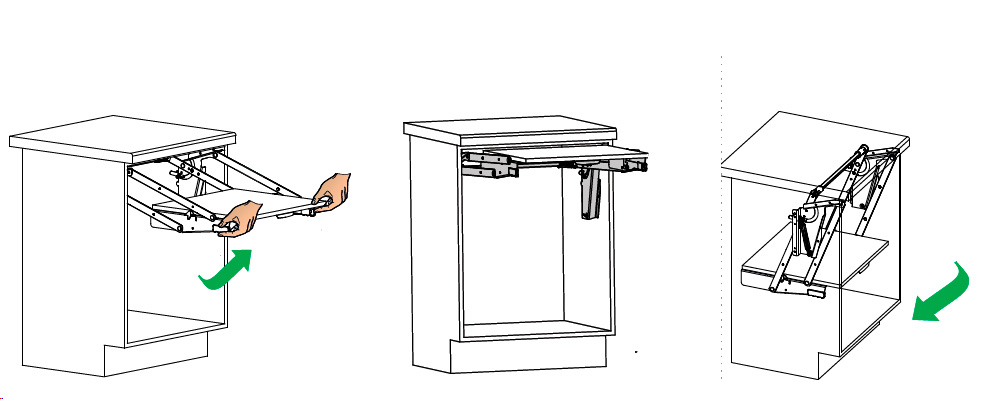 herraje elevable thermomix mueble cocina