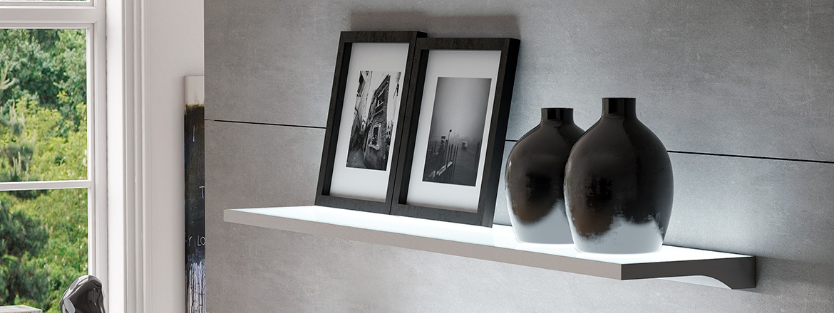 estantes con luz LED teo slim