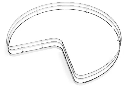 bandeja giratoria mueble rincon cocina