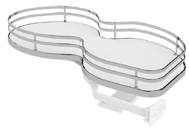 bandeja giratoria mueble rincon cocina